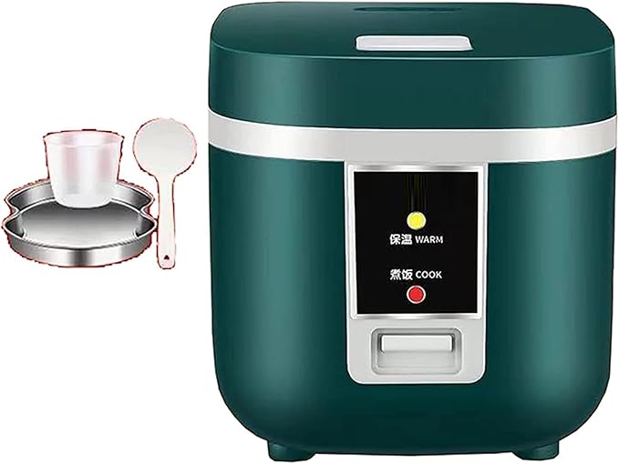 Rice Cooker Small Rice Cooker Multifunctional Home/Dormitory Automatic Thermal Insulation Rice Cooker for 1-3 People (1.2L) ()
