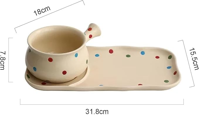 Elegant Ceramic Dinnerware Set with Serving Plates Soup Bowls &amp Cracker Holder - Durable Tableware for Family Meals Entertaining Guests Daily Use