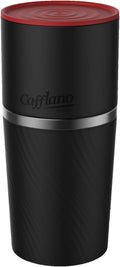Cafflano Klassic : All-in-1 Drip Kettle+Grinder+Permanent Stainless Filter Dripper+Double-wall Tumbler Pourover Coffee Maker for Camping &amp Travel