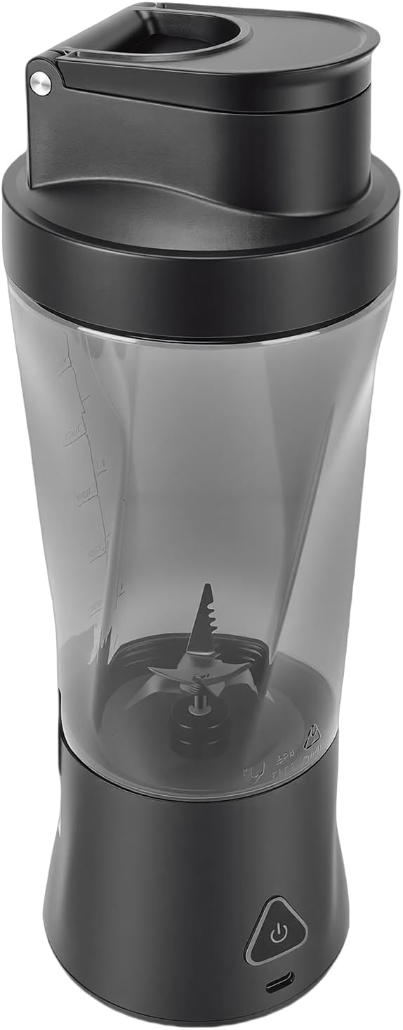 Portable Juicer Cup 22000 RPM High Power Blender with Type C Charging BPA Free Tritan Self Function Lightweight for Home Office Travel and Camping Dishwasher Safe
