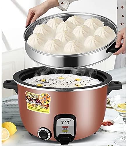 Rice Cooker- Steamer Household/Commercial Slow Cooker/Insulation Pot/Non-Stick Pot Adjustable Temperature (23L) ()