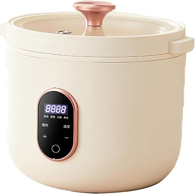 Mini Rice Cooker Commercial Rice Cooker 1.6L Rice Cooker - For 1-4 People - Cooks 15-20 Minutes - Non Stick Coating