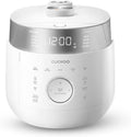 CUCKOO Twin Pressure Rice Cooker 6-Cup Uncooked / 12-Cup Cooked with Induction Heating Technology 20 Menu Modes with Voice Guide Versatile Rice Maker Multi-Cooker &amp Pressure Cooker (CRP-LHTR0609