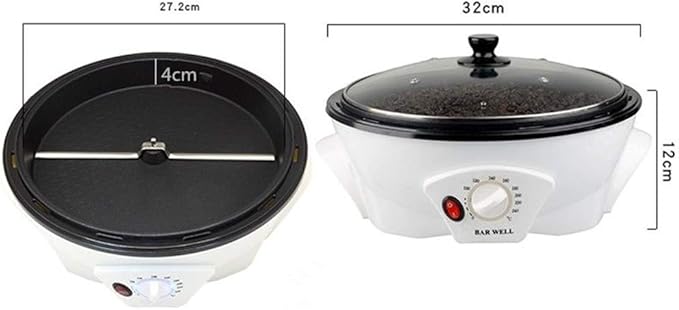 MIFXIN Coffee Roaster 800g 1200W Home Coffee Bean Roasting Machine Household Electric Coffee Baker 110V