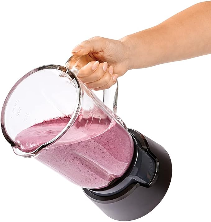 PowerXL Boost Blender 4 Speed 800 Watts 48-oz Glass Jar Black