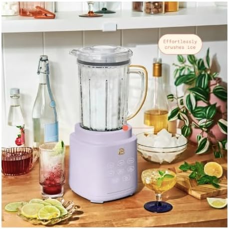 PowerExact Blender System Touch Activated High Performance With On The Go 20 oz Cup (Lavender)