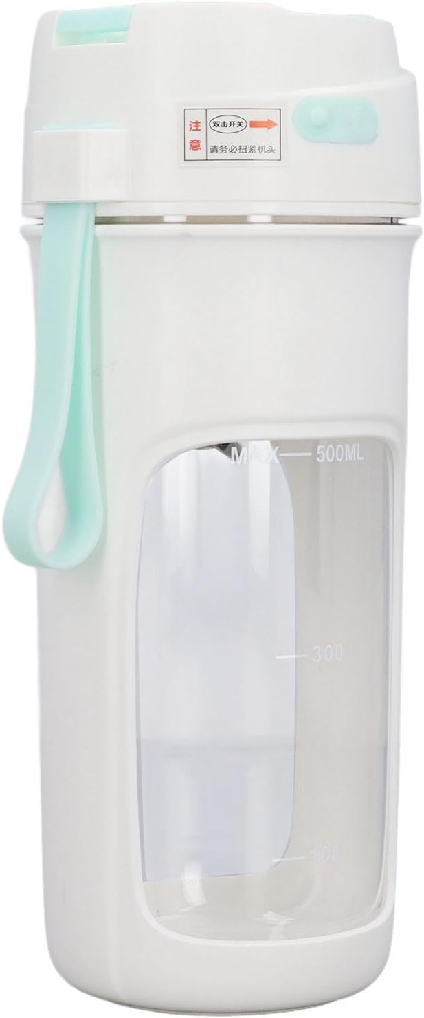 Focket Portable Blender for Smoothies and Smoothies 500 Ml Rechargeable Personal Blender with Straw for Travel Camping Gym