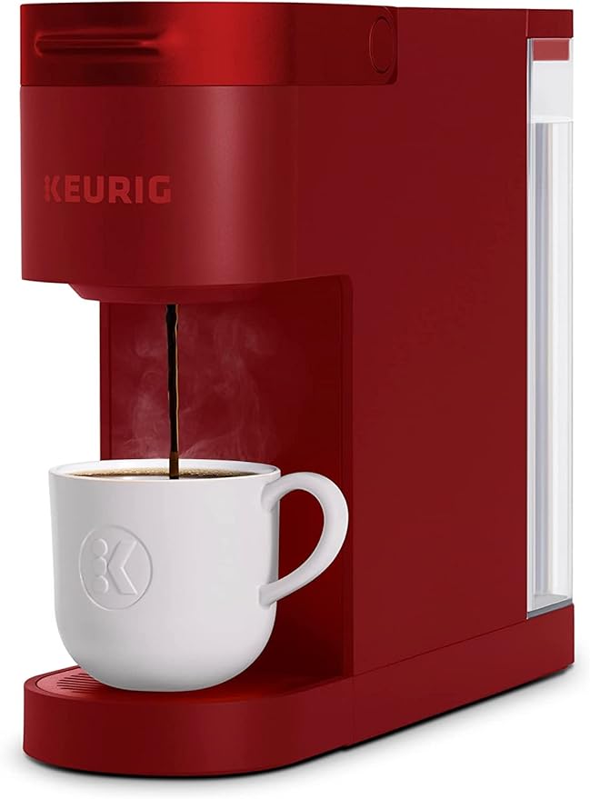 Keurig K- Slim Single Serve K-Cup Pod Coffee Maker Multistream Technology Black &amp K- Slim® Single Serve K-Cup Pod Coffee Maker Multistream™ Technology Scarlet Red