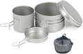 Belmont BM-094 Titanium Cooker Deep 4-Piece Set (with Case)