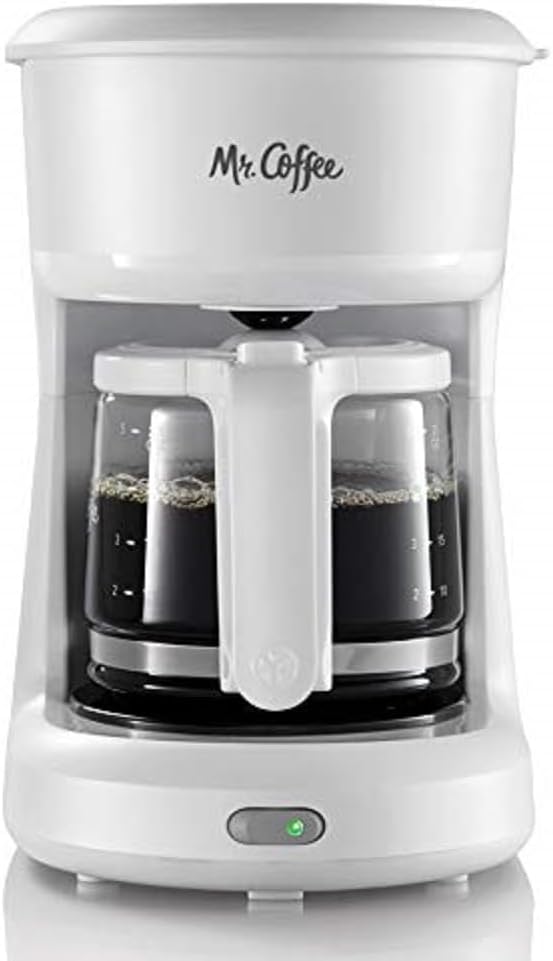 Mr. Coffee 2134286 ® 5-Cup Mini Brew Switch Coffee Maker White