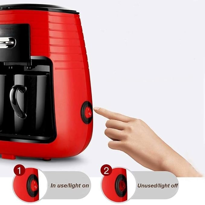 Coffee Pot Electric Tea Glass Steam Home Multifunction Coffee Machine
