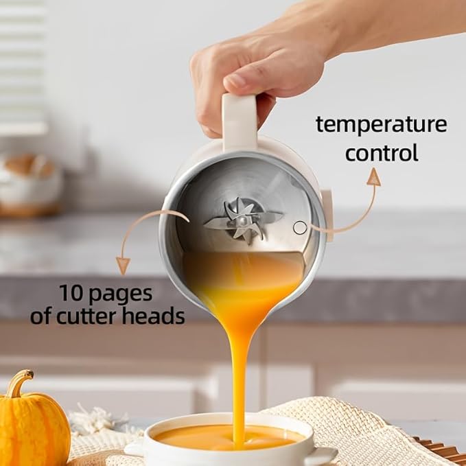 Automatic Nut Milk Maker Machine &amp Almond Milk MakerSelf-Cleaning Multifunctional SoyOatCoconut MilkOat MilkJuice &amp Porridge MakerDelay Start&amp12H Keep Warm/Boil Water/Low-Noise