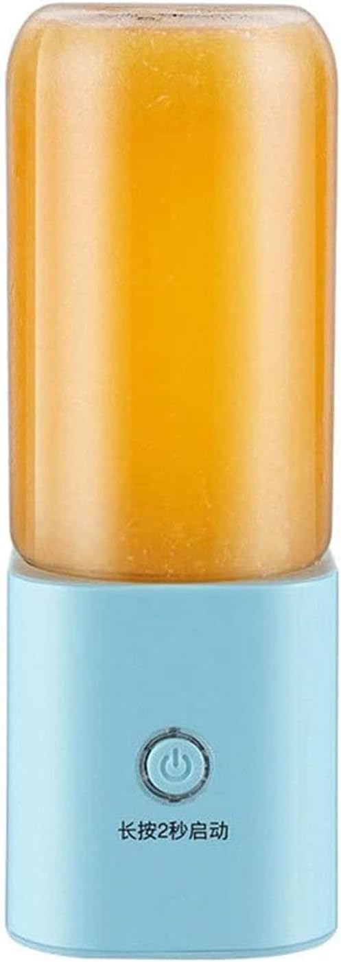 Portable BlenderPersonal Blender with USB Rechargeable Mini Fruit Juice MixerPersonal Size Blender for Smoothies and Shakes Mini Juicer Cup TravelFruit JuiceMilk
