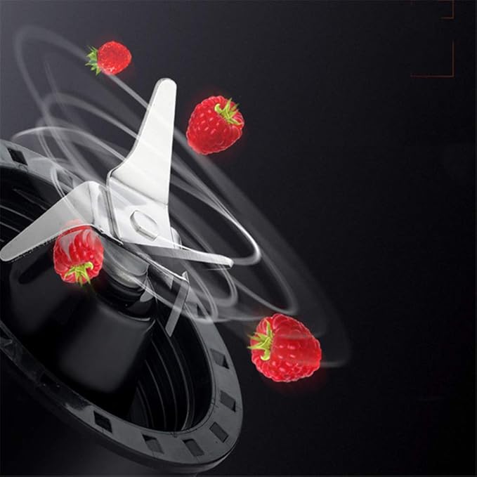 Small Automatic Juicer with 250 Ml Bottle Blender and 4 Sharp Stainless Steel Blades Professional Nutrition Mixer Portable Fruit Processor