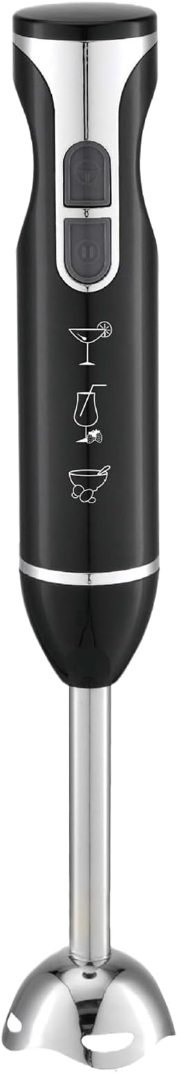 Immersion Hand Blender - 1000W Cordless Kitchen Mixer Stick Premium Egg Beater Device High Speed Puree Maker Multi‑Purpose Food Prep Tool | Efficient Blender for Baking Meals Sauces Fruits Creams