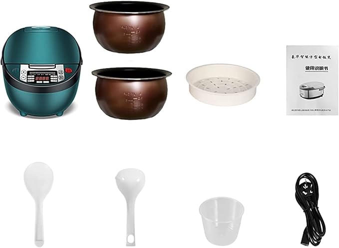 Rice Cooker Smart Home Multi-Function Rice Cooker 24H Reservation Rice Cooker for 1-4 People (A) (B)