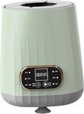 Electric Milk Bottle Shaker Milk Blender Portable Conveneint 3 Gears Adjustable Green