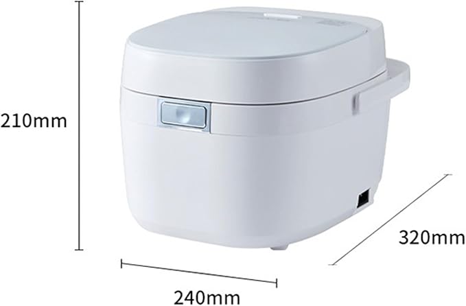 GRFIT Household 3L Intelligent Electric Rice Cooker Automatic Reservation Timing Rice Cooker 2-5 People (Size : A) jinyi2016SHOP-1998