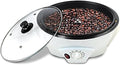 Home Coffee Beans Roasting Machine Coffee Roaster Household Baking Machine Grain Drying Machine 0-240°C Adjustable Suitable for Peanut Nut Bean 1200W