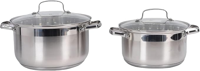 Zerodis Induction Cooker Pot Kit Cookware Sets Cookware Set Premium Flat Bottom Pots Heat Handles Kits with Kettle Spatula Spoon for Kitchen Cooking Induction Cooker Pot Kit
