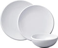 Villeroy &amp Boch NewMoon 12-Piece Dinnerware Set Service for 4 Plates &amp Bowls Premium Porcelain Made in Germany