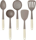 10Pcs Non-stick Silicone Kitchenware Set Cooking Spatula Filter Spoon Convenient Cutlery Kit Spoon Spatula Cookware for Kitchen