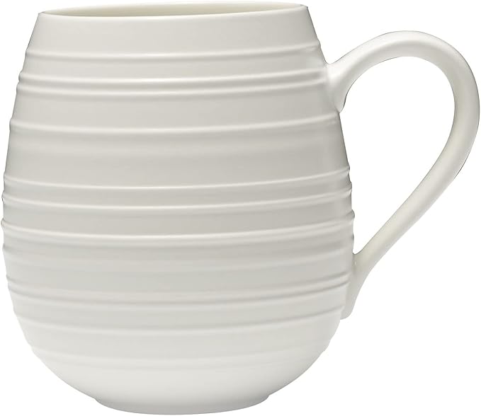 Mikasa Swirl Coupe 4 Piece Place Setting Service For 1 White