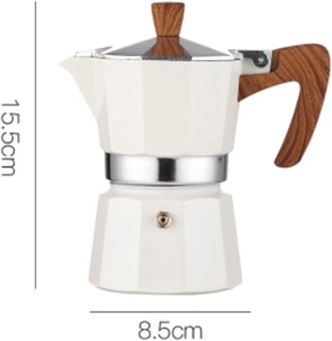 Coffee Carafe Mocha Pot Coffee Maker Household Small Portable Coffee Maker Coffee Maker Convenient(OneColor)