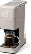 Programmable Single Serve Coffee Maker with Integrated Burr Grinder Touch Controls Fresh Custom Brew Compact Design Easy to Use