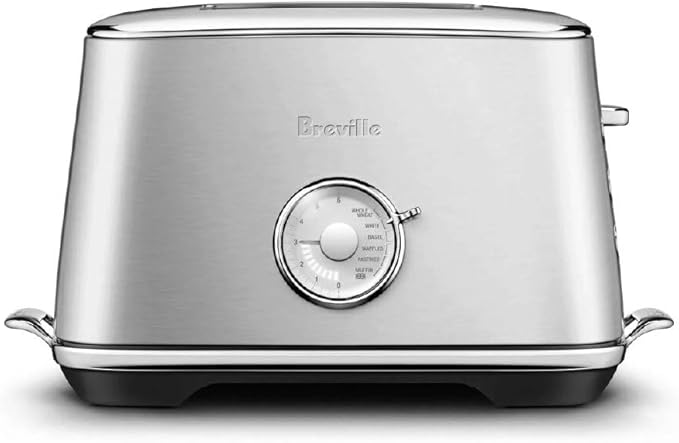 Breville BTA735BSS Toast Select Luxe Kitchen Toaster 2 Slice Brushed Stainless Steel