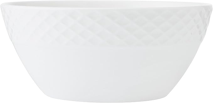 Mikasa Trellis Bone China Lightweight Chip Resistant 40 Piece Dinnerware Set Service for 8