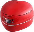 Heart-Shaped Smart Rice Cooker - 300W 1.8L Capacity (1-3 People) with Non-Stick Pot &amp Constant Temperature Insulation(Color:Red)