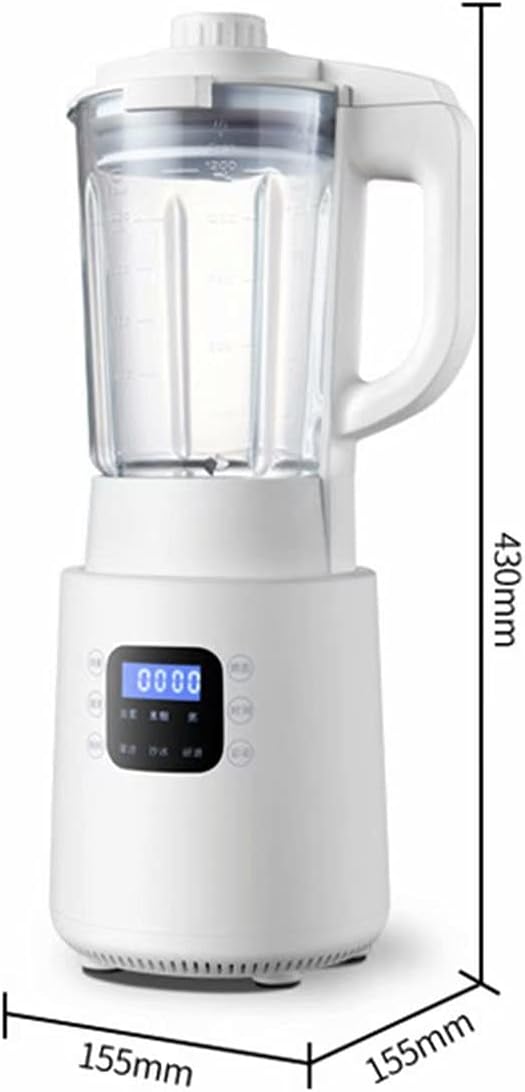 Juicer Machines Food Grinder Quiet &amp Safe Motor Higher Juicer Yield and Drier Pulp of Soft and Hard Fruit Juice Recipes (White 15.5 * 15.5 * 43CM)