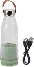 Portable Juice Blender 380ml with Stainless Steel Blades Detachable and USB Rechargeable 1300mAh Battery Perfect for Kitchen Office and Outdoor Use