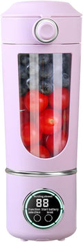 Large Capacity 700ml Portable Fruit Blenders USB Rechargeable High Speed Motor Juicer for Smoothie and Protein Shakes USB Rechargeable Blender
