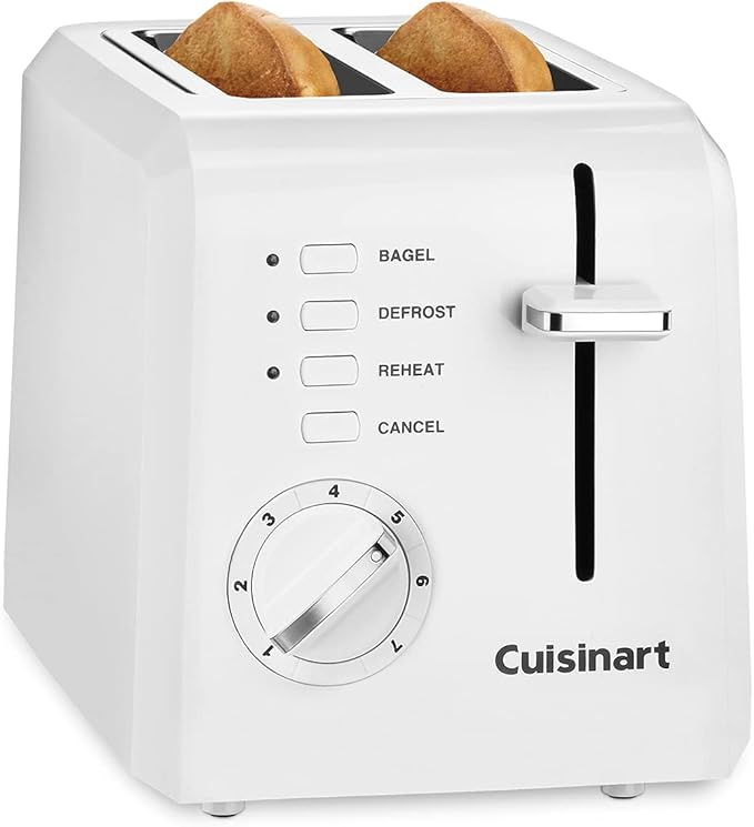 Cuisinart CPT-120 Compact Cool-Touch 2-Slice Toaster White