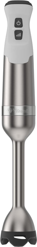 Vitamix 5-Speed Immersion Blender Professional-Grade Hand Blender with 625-Watt Motor and Stainless-Steel Blade Stainless Steel/White