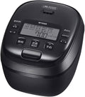 TIGER JRI-B100K Pressure IH rice cooker freshly cooked far-infrared 5-layer extra thick pot 5.5 cups black JAPAN IMPORT NEW 2024 (100V ONLY)