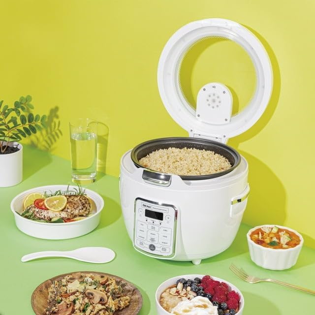 Professional 20-Cup (Cooked) / 4Qt. Digital Rice &amp Grain Multicooker (Renewed)