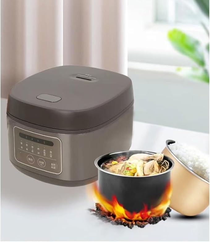 Electric Rice Cooker Household 5L Multifunctional Firewood Appointment Small Steamed