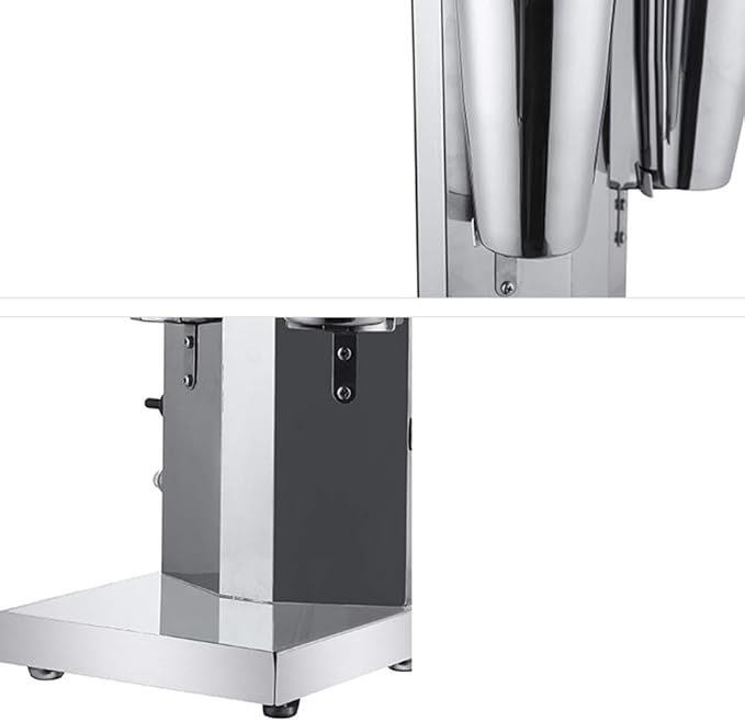 Commercial Stainless Steel Milk Shake Machine Stainless Steel Milk Shaking Machine Double Head Drink Mixer 110V (Double Head)