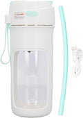 Portable Blender Cup 500ml Miniature Juicer Cup with Straw for Shakes Smoothies Juice Multifunctional Automatic USB Blender Cup