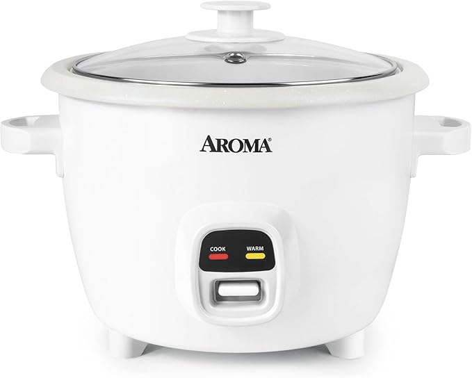 20-Cup Rice Cooker &amp Food Steamer with Nonstick Ceramic Pop-Up Steam Tray (Renewed)