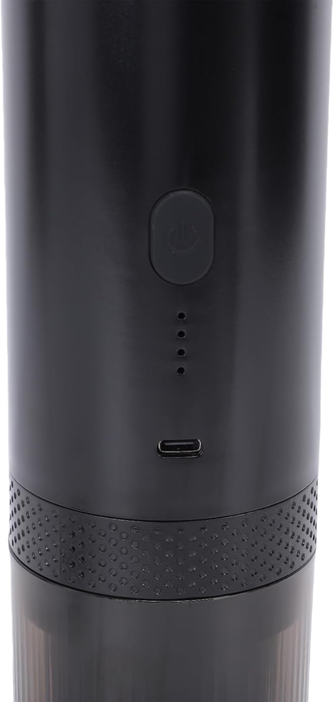 Portable Coffee Maker 20BAR Pressure Wireless Heating Coffee Machine 4 5 Cups for Home Outdoor Travel Office Grind and Capsules 2 in 1 Rechargeable (Black)