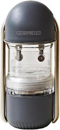 Portable Lever Espresso Maker Coffee Machine (Black)
