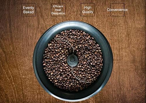 TOPCHANCES Coffee Bean Roaster Machine800g 1200W Automatic Electric Coffee Bean Baker Coffee Baking Machine Peanut Bean Roaster for Cafe Shope Home -110V