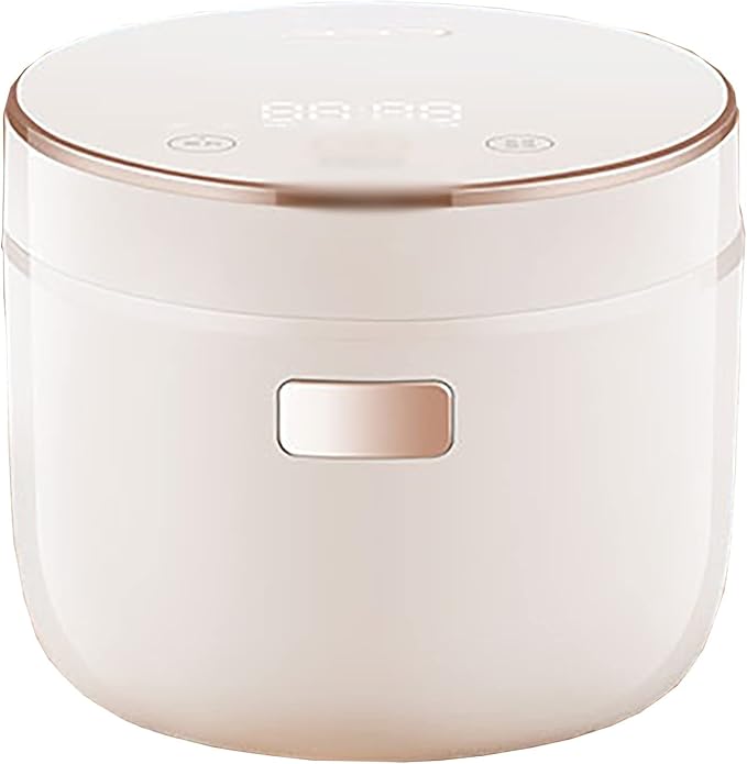 Rice Cooker&ampSteamer 1.6L Small Capacity 1.7mm Thickened 5-Layer Alloy Liner Non-Stick Liner for Family Dormitory for 2 People Rice Cooker