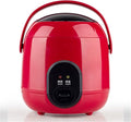 Electric Cute Rice Cooker with 2 Layers Heating 1.2L Mini Rice Cooker and Steamer Multifunction 2-3 Person Kitchen CookerPink