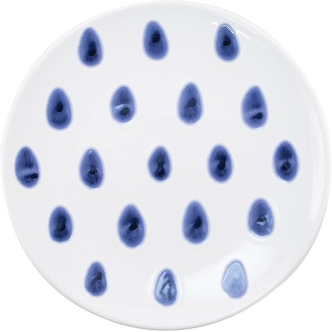 VIETRI Viva Santorini Collection Italian Dinnerware Sets (Salad Plates Set of 4)