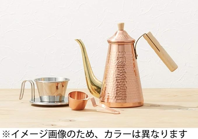 Kalita Coffee Dripper 'TSUBAME' WDC-185 2-4 Person Use Copper 5099
